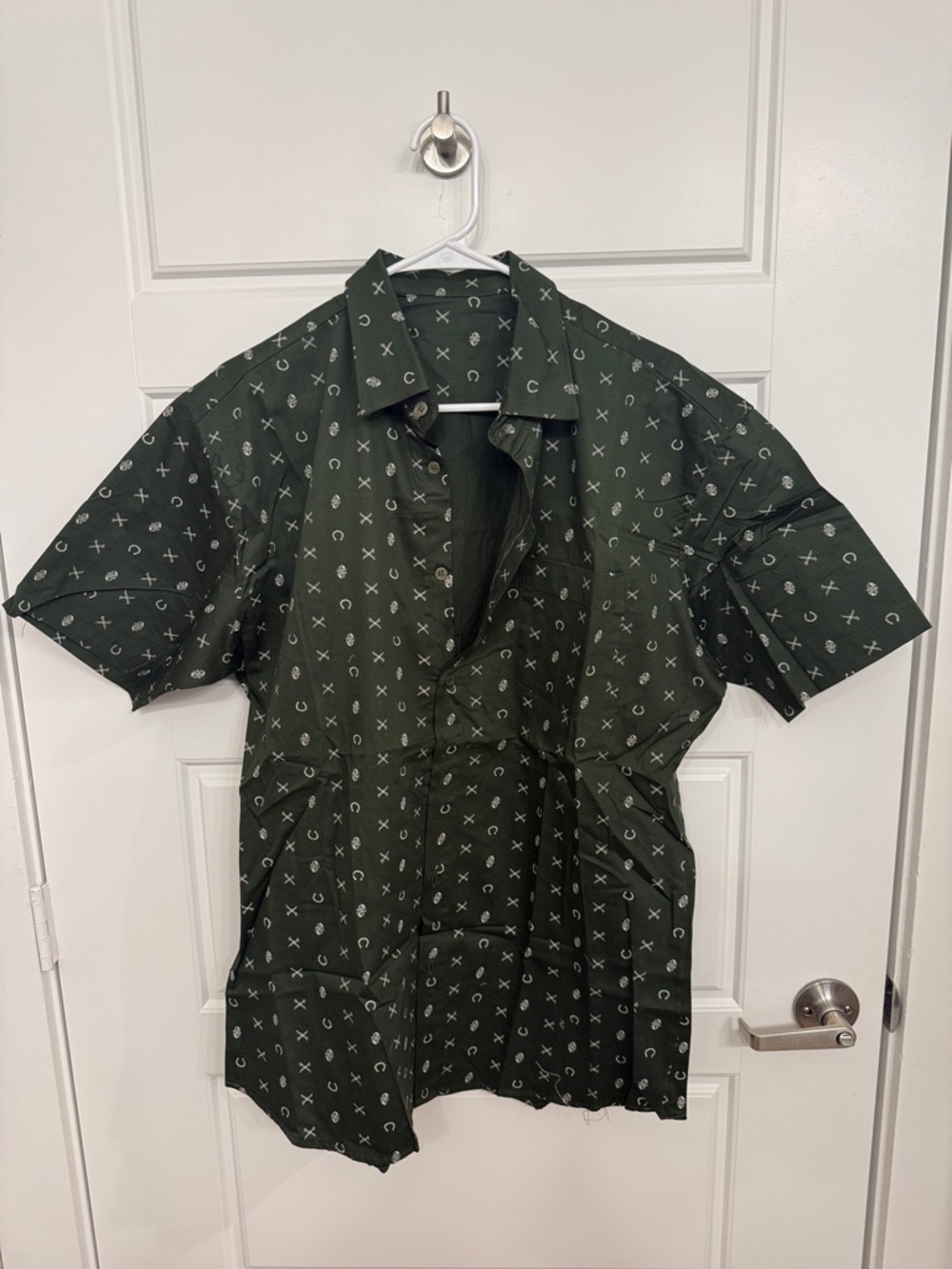 Men Custom Made Button Down Dress Shirt